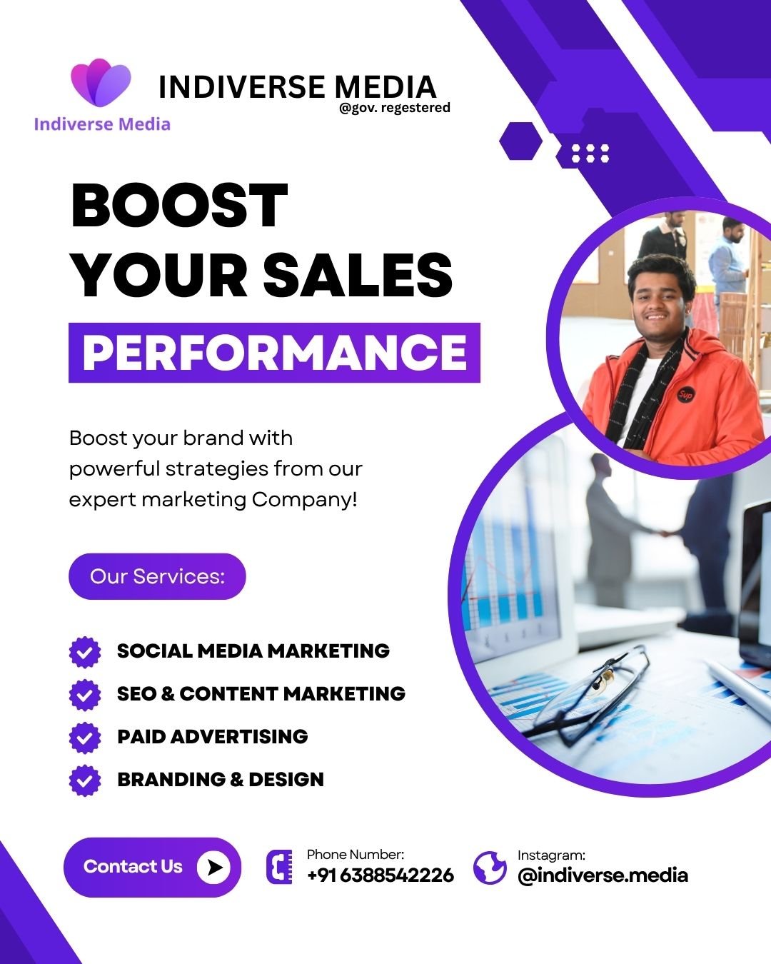 Performance marketing and lead generation strategy by Indiverse Media