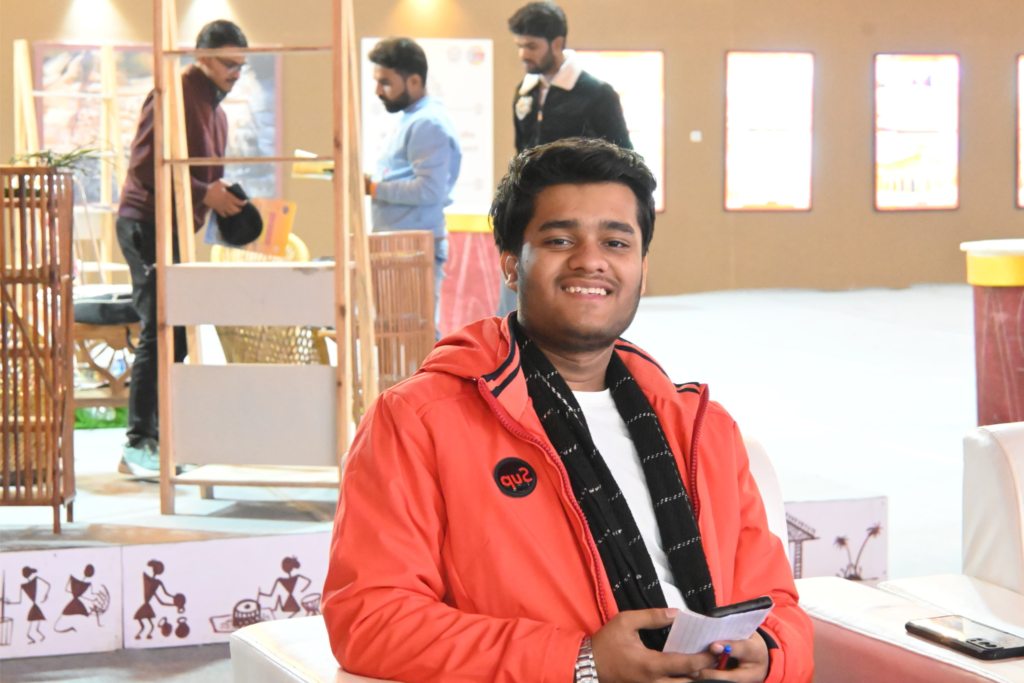 Sahil Srivastava founder of Indiverse Media speaking at media event